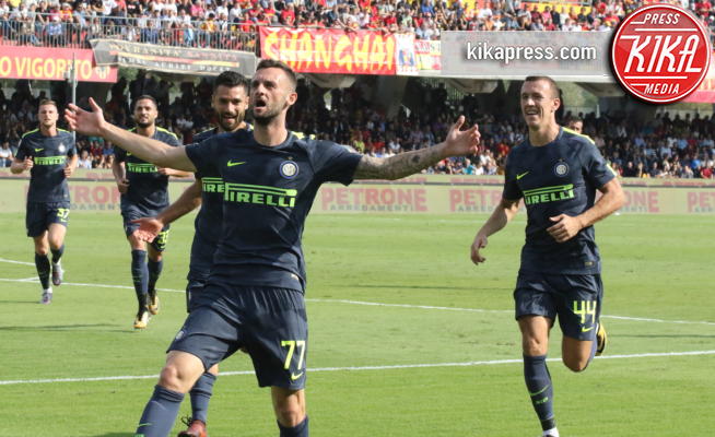 Marcelo Brozovic, Ivan Perisic - Sant'Agata De' Goti - 01-10-2017 - Benevento-Inter: super Brozovic lancia i nerazzurri