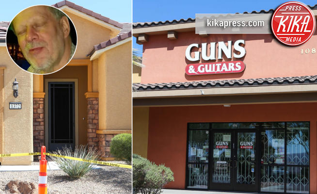 Guns & Guitars, Stephen Paddock - Mesquite - 04-10-2017 - Paddock: la casa dove viveva e il negozio dove acquistò le armi 