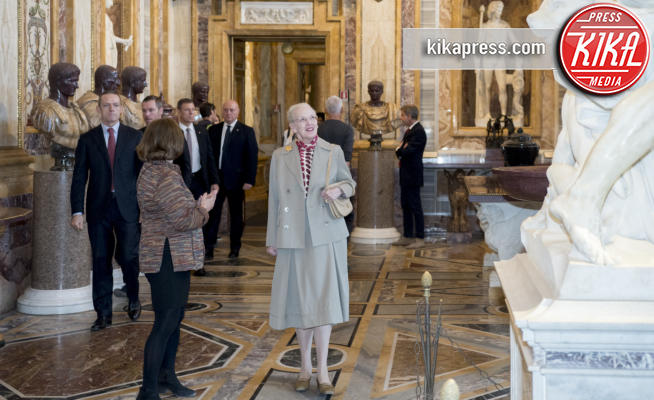 Anna Colliva, Regina Margherita di Danimarca - Roma - 27-10-2017 - La regina Margherita di Danimarca visita Villa Borghese