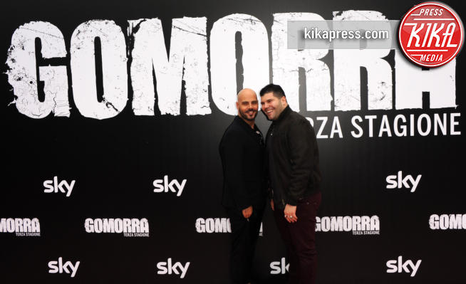 Salvatore Esposito, Marco D'Amore - Roma - 13-11-2017 - Gomorra is back: la terza stagione in anteprima al cinema!
