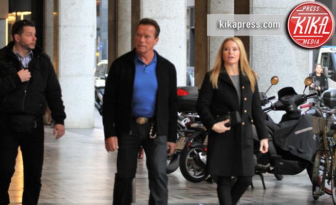Heather Milligan, Arnold Schwarzenegger - Milano - 15-11-2017 - La dolce vita di Arnold Schwarzenegger ed Heather Milligan