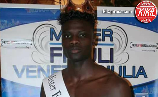 Alioune Diouf - Udine - 28-11-2017 - Mister Friuli è nero e scoppia la polemica sui social