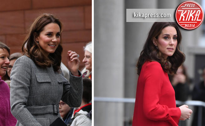 Kate Middleton - 06-12-2017 - Kate Middleton, sotto il cappotto... l'abito rosso!