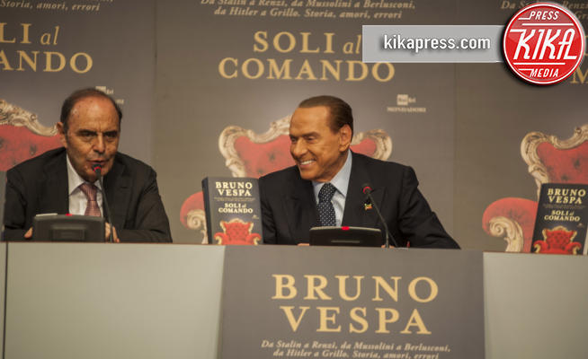 Silvio Berlusconi, Bruno Vespa - Roma - 13-12-2017 - 