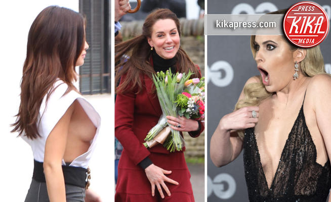 Adriana Abenia, Kate Middleton, Selena Gomez - Da Selena Gomez a Kate Middleton: l'imprevisto... dà scandalo!