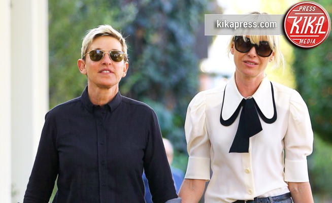 Ellen DeGeneres, Portia De Rossi - Beverly Hills - 15-12-2017 -  Ellen DeGeneres e Portia DeRossi, una certezza a Hollywood