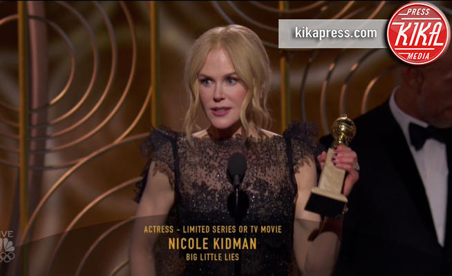 Nicole Kidman - 07-01-2018 - Golden Globe 2018: le immagini della cerimonia