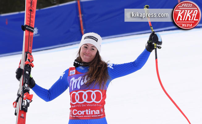 Sofia Goggia - Cortina d'Ampezzo - 19-01-2018 - Sci,Sofia Goggia batte Lindsey Vonn e vince la libera di Cortina