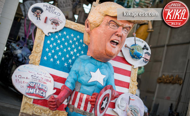 Donald Trump - Viareggio - 21-01-2018 - Donald Trump sarà la star del Carnevale di Viareggio