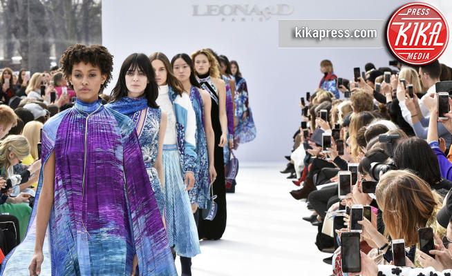 sfilata Leonard - Parigi - 05-03-2018 - Paris Fashion Week: la sfilata di Leonard