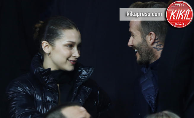 Bella Hadid, David Beckham - Parigi - 06-03-2018 - Bella Hadid manda nel 'pallone' David Beckham