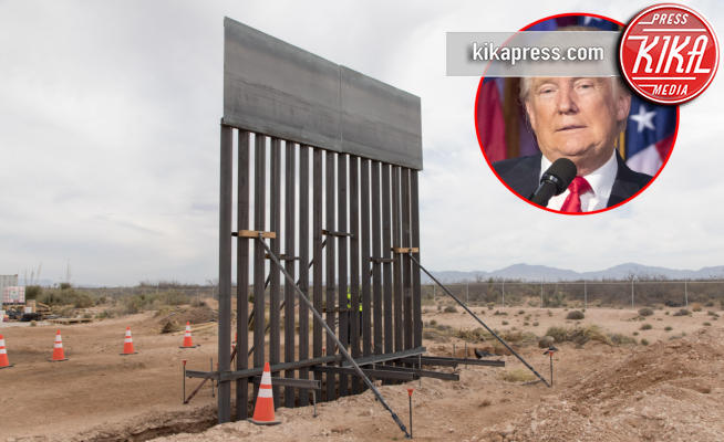 Muro col Messico - New Mexico - 06-04-2018 - Trump ha iniziato a costruire il famoso muro col Messico