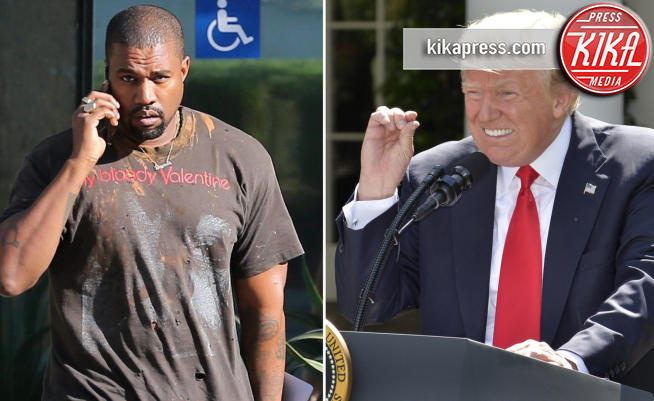 Kanye West, Donald Trump - Los Angeles - 26-04-2018 - Kanye West pro Trump: discorso da 10 minuti alla Casa Bianca