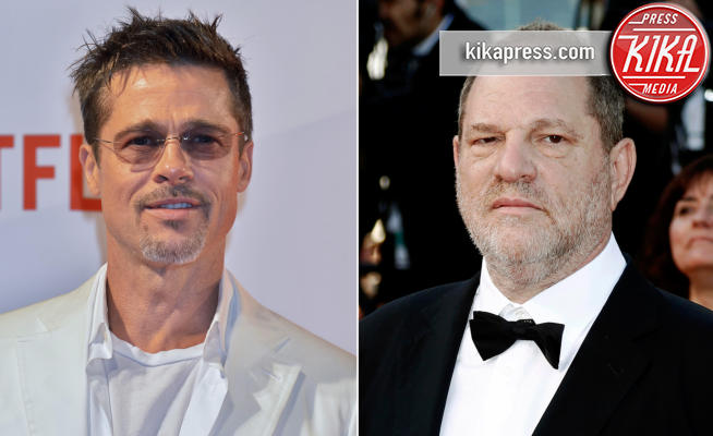 Harvey Weinstein, Brad Pitt - Los Angeles - 27-04-2018 - Brad Pitt produrrà un film sullo scandalo Weinstein