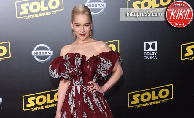 Emilia Clarke - Hollywood - 11-05-2018 - Emilia Clarke sboccia alla premiere di Solo: A Star War Story