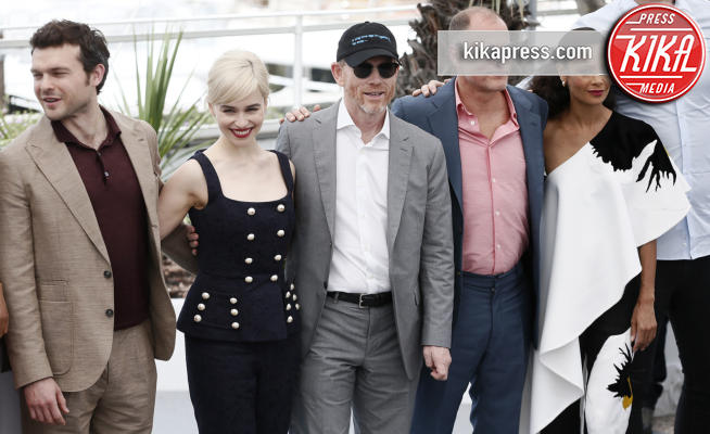 Emilia Clarke, Woody Harrelson, Ron Howard, Thandie Newton - Cannes - 15-05-2018 - Cannes 2018: Hollywood si trasferisce sulla Croisette per Solo