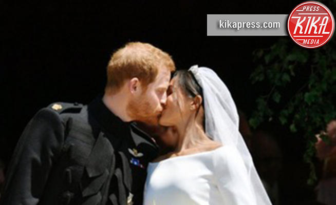 Meghan Markle, Principe Harry - Windsor - 19-05-2018 - Royal Wedding: Harry e Meghan, finalmente il bacio!
