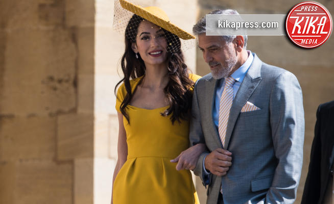 Amal Clooney, George Clooney - Windsor - 19-05-2018 - I Clooney vogliono allargare la famiglia, sara' una bambina?