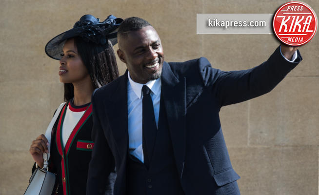 Sabrina Dhowre, Idris Elba - Windsor - 19-05-2018 - Idris Elba e Sabrina Dhowre sono marito e moglie