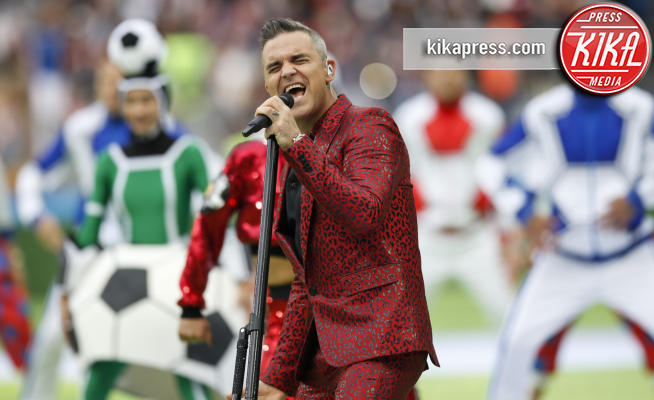 Robbie Williams - Mosca - 14-06-2018 - Russia 2018: inaugurazione nel segno di Robbie Williams