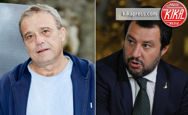 Matteo Salvini, Claudio Amendola - Roma - 25-06-2018 - Le parole al vetriolo di Claudio Amendola contro Matteo Salvini