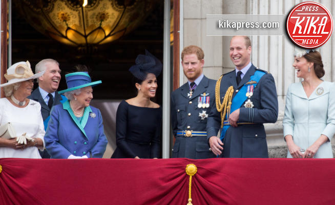 Meghan Markle, Regina Elisabetta II, Principe William, Kate Middleton, Principe Harry - Londra - 10-07-2018 - Le parole da non dire davanti alla Regina Elisabetta