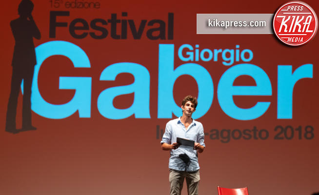 Lorenzo Fragola - Camaiore - 16-07-2018 - Festival Gaber 2018, Lorenzo Fragola racconta il Signor G