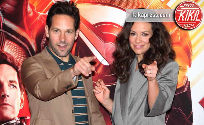 Evangeline Lilly, Paul Rudd - Roma - 19-07-2018 - Anti-Man and The Wasp: Marvel porta in Italia il duo Lilly-Rudd 