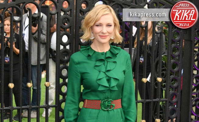 Cate Blanchett - Londra - 05-09-2018 - Cate Blanchett sceglie il verde Gucci al fianco di Jack Black