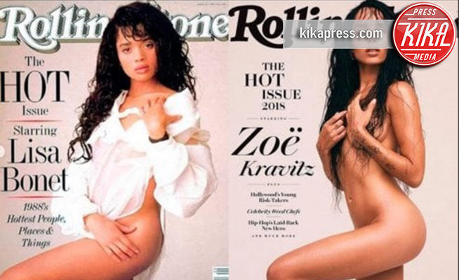 Zoe Kravitz senza veli su Rolling Stone come la madre 30 anni fa