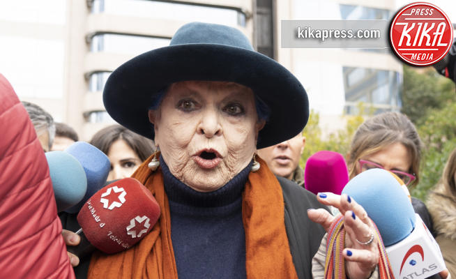 Lucia Bosè - Madrid - 05-11-2018 - Lucia Bose' alla sbarra: rischia il carcere per un Picasso