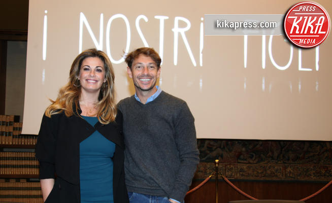 Roma - 04-12-2018 - Vanessa Incontrada e Giorgio Pasotti presentano I nostri figli