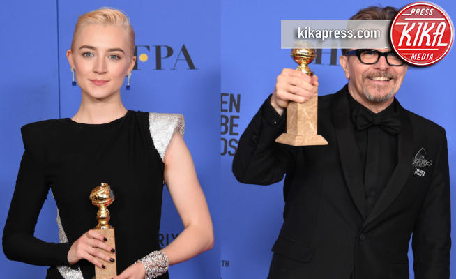 Golden Globe 2019, sul palco Gary Oldman e Saoirse Ronan
