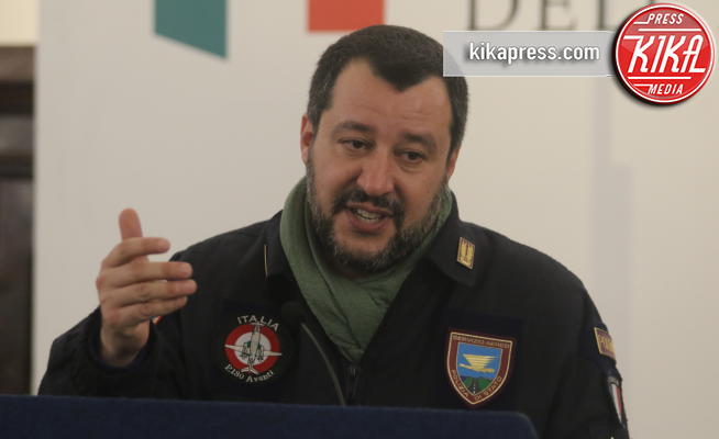 Matteo Salvini - Afragola - 18-01-2019 - Matteo Salvini accolto dai cittadini di Napoli Nord
