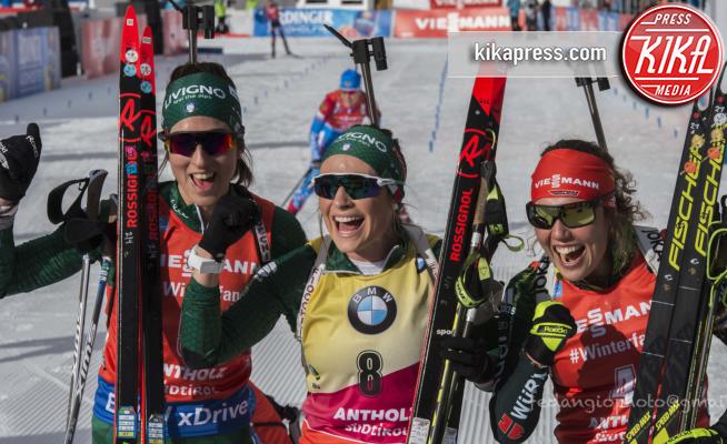 26-01-2019 - Biathlon, Cdm donne: Wierer vince ad Anterselva, Vittozzi terza