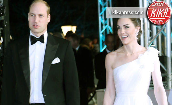 Kate Middleton - Londra - 10-02-2019 - BAFTA 2019: un red carpet regale con William e Kate
