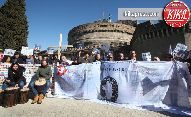 March to Zero Tolerance - Roma - 23-02-2019 - Roma,la manifestazione contro lo scandalo pedofilia nella Chiesa