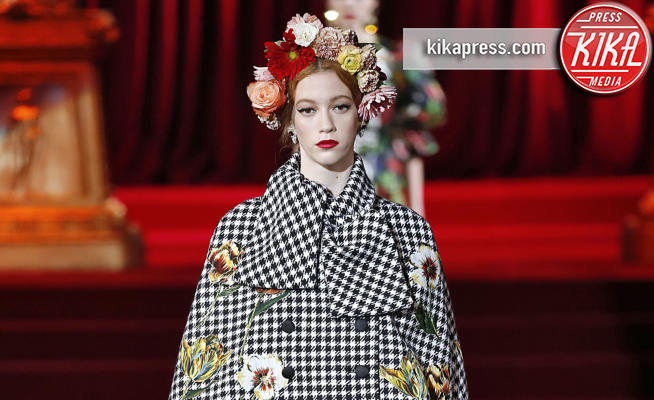 Sfilata Dolce Gabbana, Model - Milano - 24-02-2019 - MFW: chiudono Dolce & Gabbana con la loro Eleganza