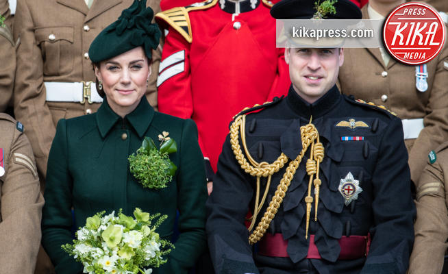 Prince William, William Duke of Cambridge, Kate Middleton - Londra - 17-03-2019 - Kate Middleton, il colore di San Patrizio? Facile, il verde!
