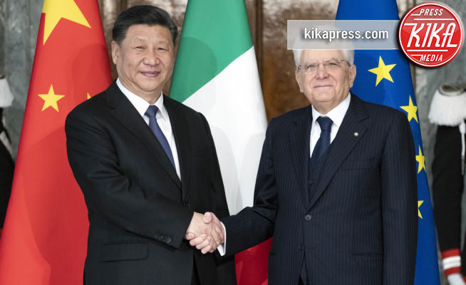 Sergio Mattarella, Xi Jinping - Roma - 22-03-2019 - Mattarella e Xi Jinping: 