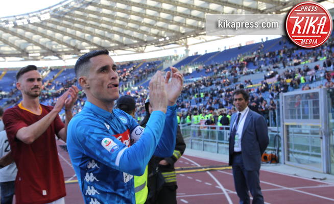 Fabian Ruiz, Jose Maria Callejon - Roma - 31-03-2019 - Il Napoli asfalta la Roma all'Olimpico