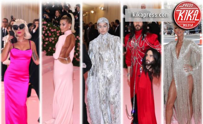 Gigi Hadid, Hailey Baldwin, Lady Gaga, Jared Leto, Celine Dion - 07-05-2019 - Met Gala 2019: ecco chi ha vestito chi