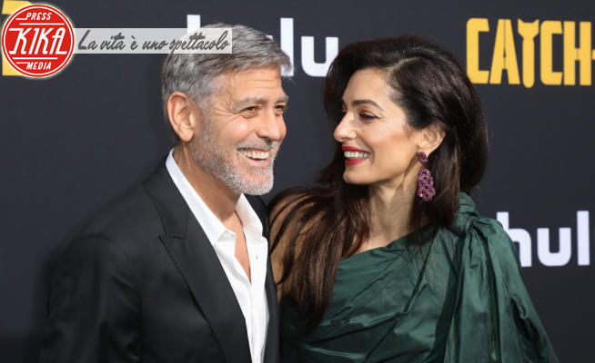 Amal Clooney, George Clooney - Los Angeles - 08-05-2019 - Furia George Clooney contro Trump e i suoi figli