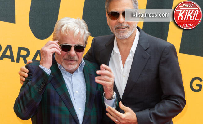 Giancarlo Giannini, George Clooney - Roma - 13-05-2019 - George Clooney a Roma presenta Catch 22