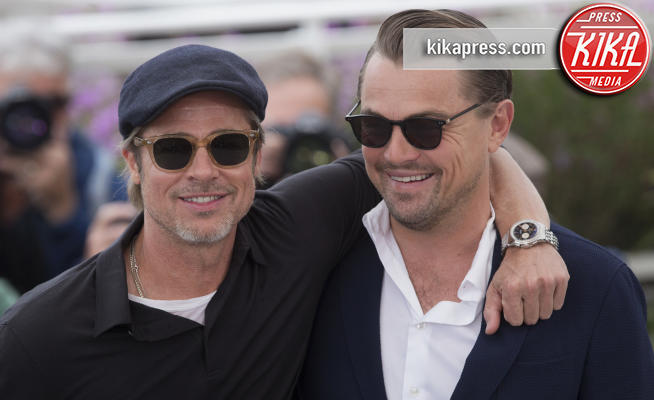 Leonardo DiCaprio, Brad Pitt - Cannes - 22-05-2019 - Cannes 2019, che spasso il photocall della coppia DiCaprio-Pitt