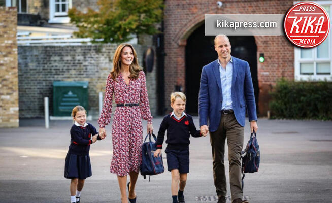 Principessa Charlotte Elizabeth Diana, Principe George, Principe William, Kate Middleton - Londra - 05-09-2019 - Kate Middleton, la sua prima school run per la piccola Charlotte
