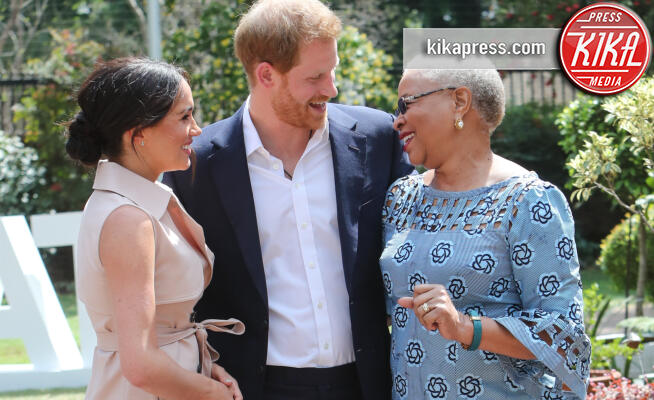 Meghan Markle, Graca Machel, Principe Harry - Johannesburg - 02-10-2019 - Emozione Meghan Markle, l'incontro con la vedova Mandela