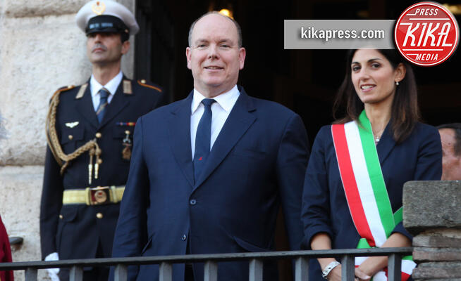 Virginia Raggi, Principe Alberto di Monaco - Roma - 17-10-2019 - Virginia Raggi e Alberto di Monaco in prima linea per l'ambiente