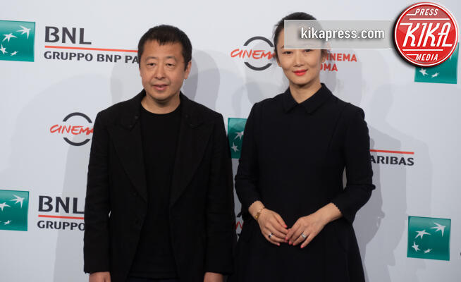 Jia Zhangke, Zhao Tao - Roma - 26-10-2019 - Festa del Cinema, l'incontro con Jia Zhangke e Zhao Tao 