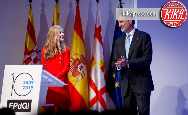 Principessa Leonor di Borbone, Re Felipe di Borbone - Barcellona - 04-11-2019 - Principessa Leonor di Spagna, prove da regina